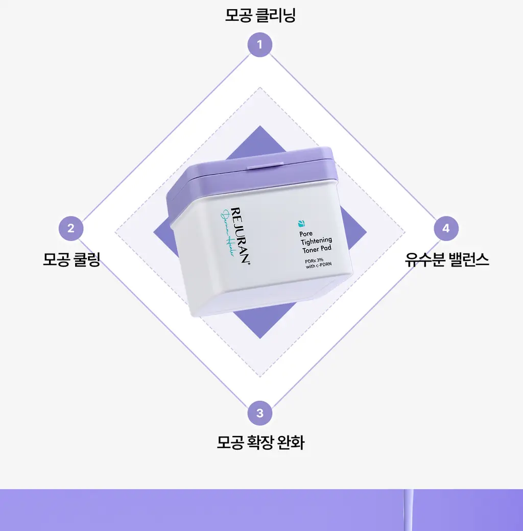 [5월 올영픽/126매 대용량/올리브영 단독] 리쥬란 포어 타이트닝 토너 패드 60매 더블 한정 기획 상세페이지 15